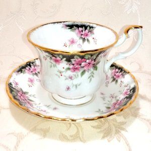 'BALMORAL' CUP & SAUCER - ROYAL ALBERT
